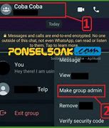 Cara Menjadikan Orang Admin Di Grup Wa